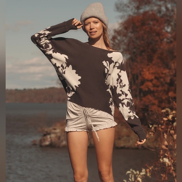 Daily Practice by Anthropologie Hazy Daze Pullover Sweater - Picture 4 of 8